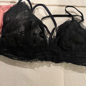 Victoria's Secret Black Lace Bralette